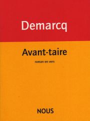 Avant-taire de Jacques Demarcq