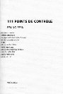 111 points de contr�le de Bruno Fern