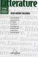 Litt�rature, n� 164, Jean-Pierre RICHARD