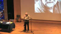 Jean-Pierre Verheggen, lecture du 27 novembre 2010 � l'auditorium du mus�e Marc Chagall � Nice