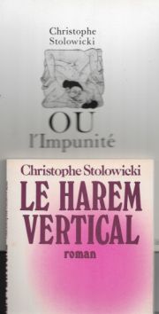 Christophe Stolowicki – Les deux premiers romans