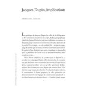 Emmanuel Laugier, Implications