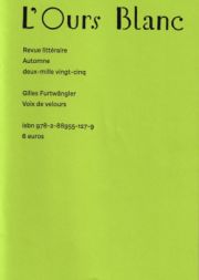 Gilles Furtwängler - Voix de velours