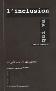 L'inclusion qui va de Comité restreint