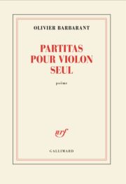 Olivier Barbarant, Partitas pour un violon seul