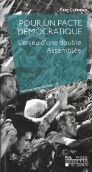 Pour un pacte démocratique (nouvelle édition) d’Éric Clémens