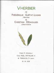 VHERBIER de Frédérique Guétat-Liviani et Christian Désagulier 