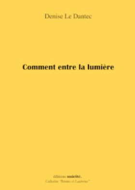 Denise Le Dantec - Comment entre la lumière