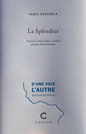 Fabio Pusterla - La Splendeur