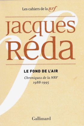 Jacques Réda, LE FOND DE L'AIR