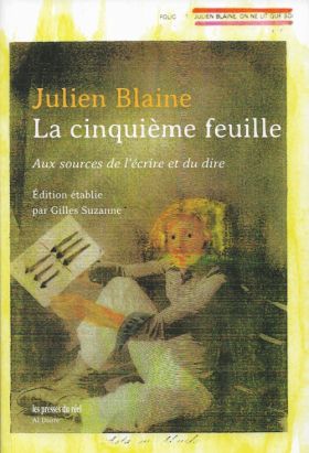 La cinquième feuille de Julien Blaine