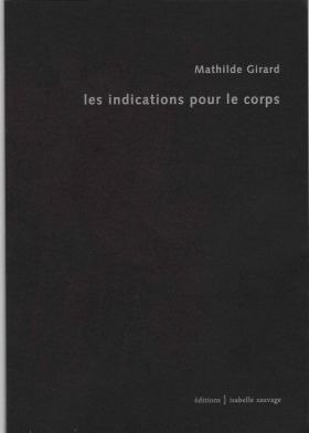 les indications pour le corps de Mathilde Girard