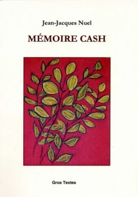Mémoire cash, de Jean-Jacques Nuel