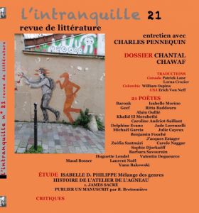 Revue L'Intranquille, N°21