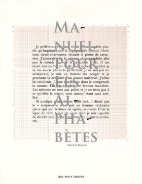 Vincent Bonnet - Manuel pour les alphabètes (2)