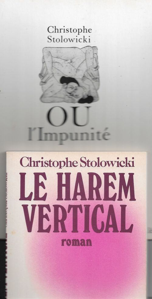 Christophe Stolowicki – Les deux premiers romans              