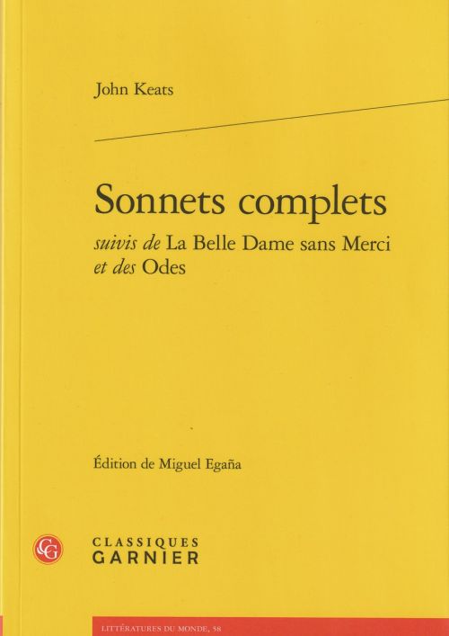 John Keats - Sonnets complets              