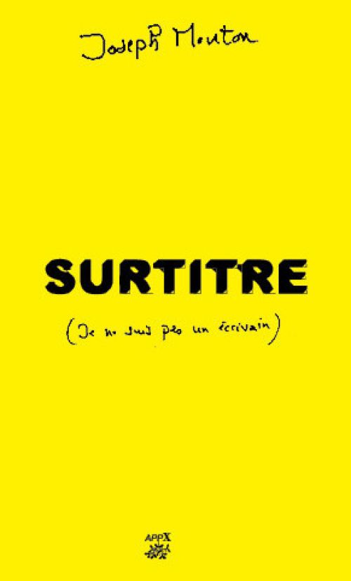 Joseph Mouton – Surtitre              