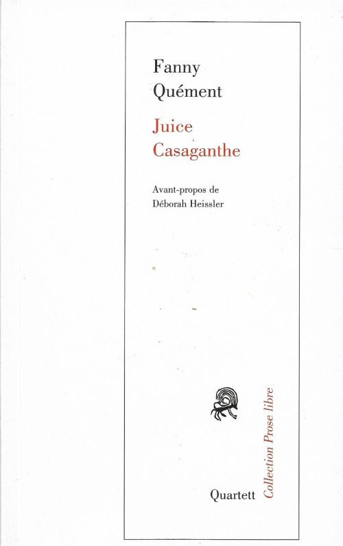 Juice Casaganthe de Fanny Quément               